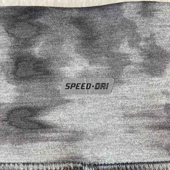 Spalding Capri Leggings Speed-Dri Women's 1X Gray Athletic / Athleisure - Picture 5 of 11